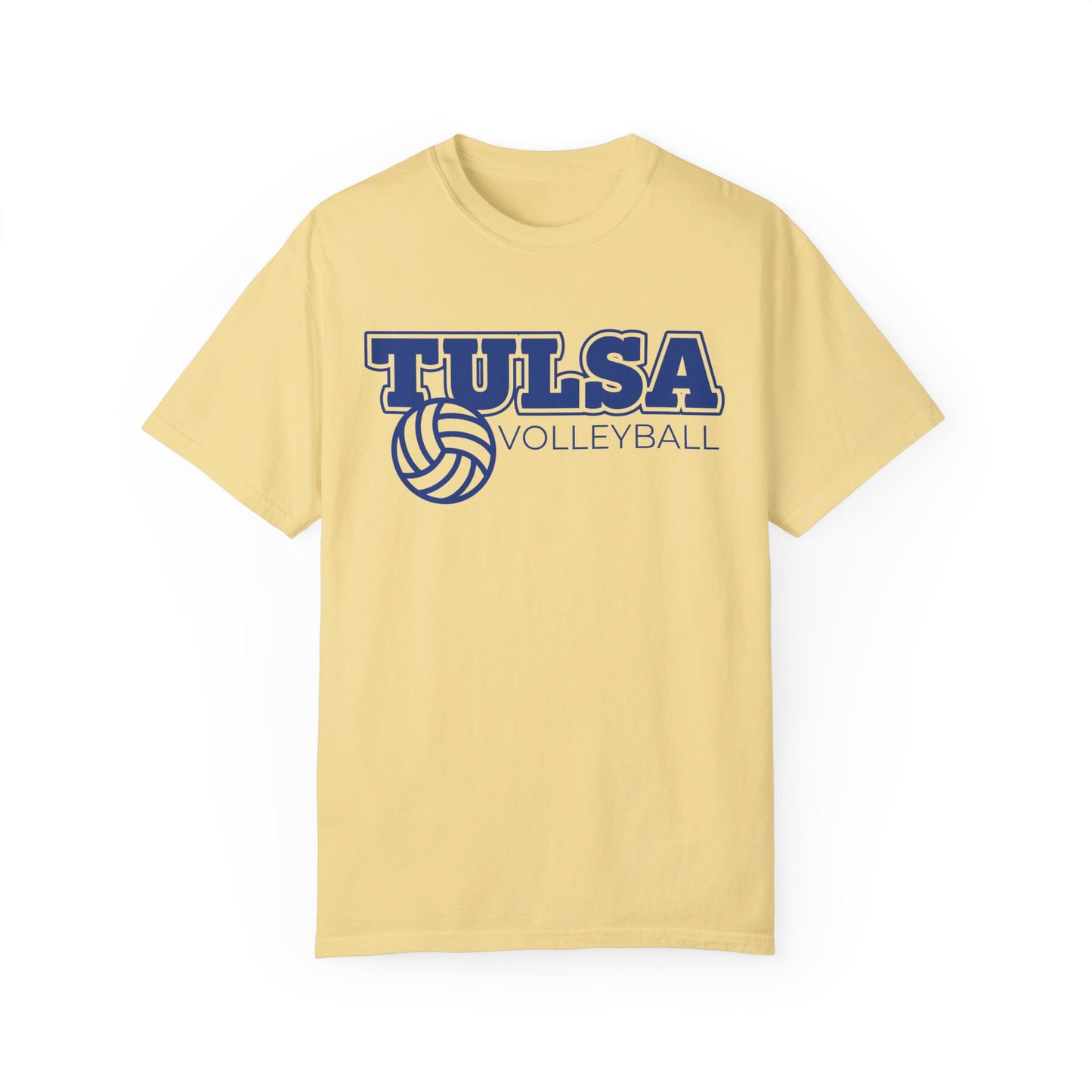Tulsa Volleyball Retro Text T-shirt