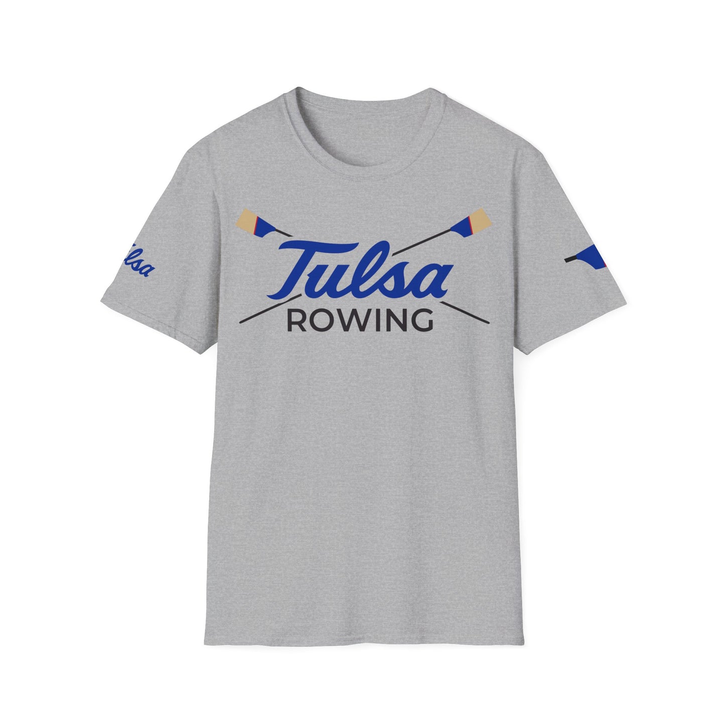 Tulsa Rowing Crossed Oars T-Shirt