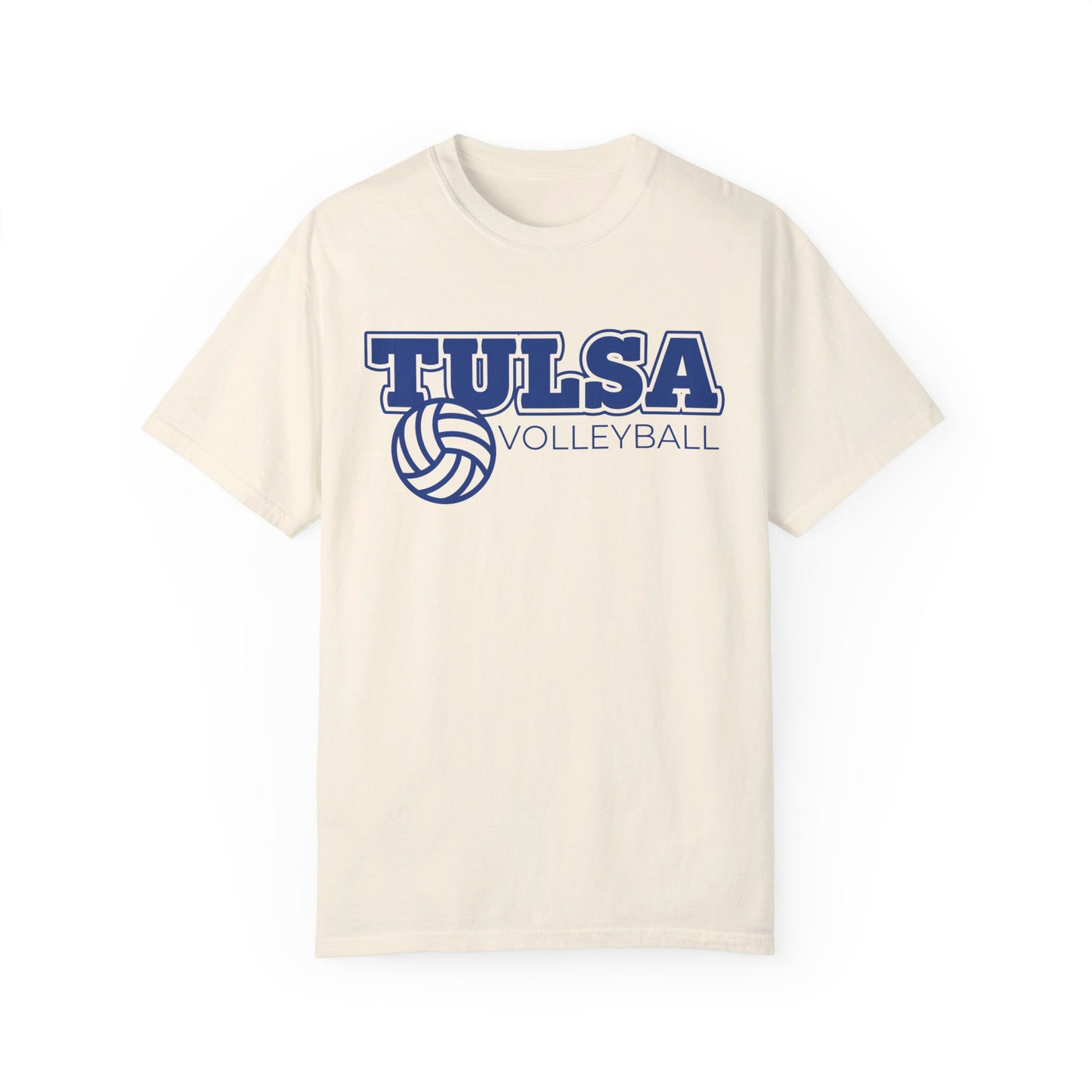 Tulsa Volleyball Retro Text T-shirt