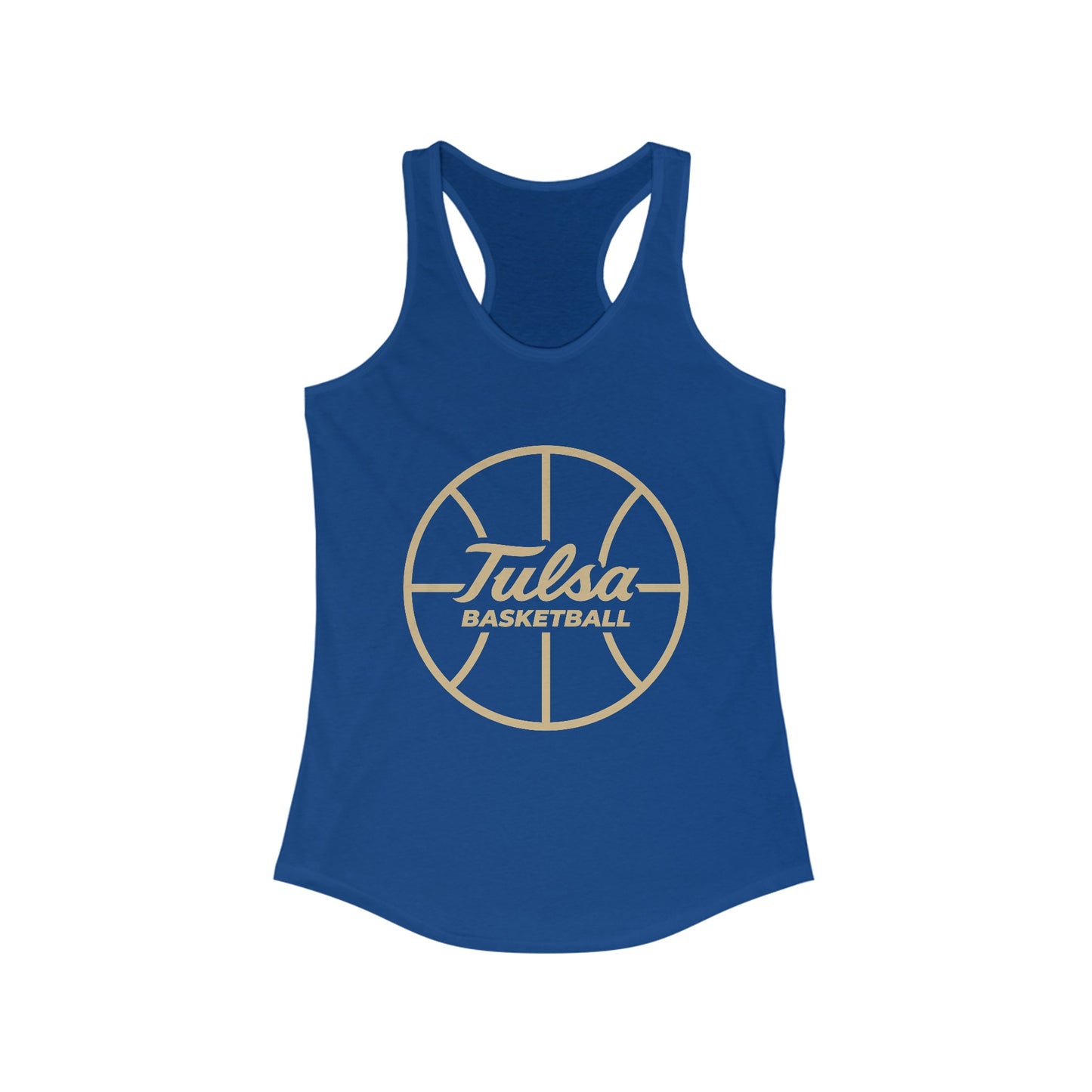 Tulsa Basketball Racerback Tank