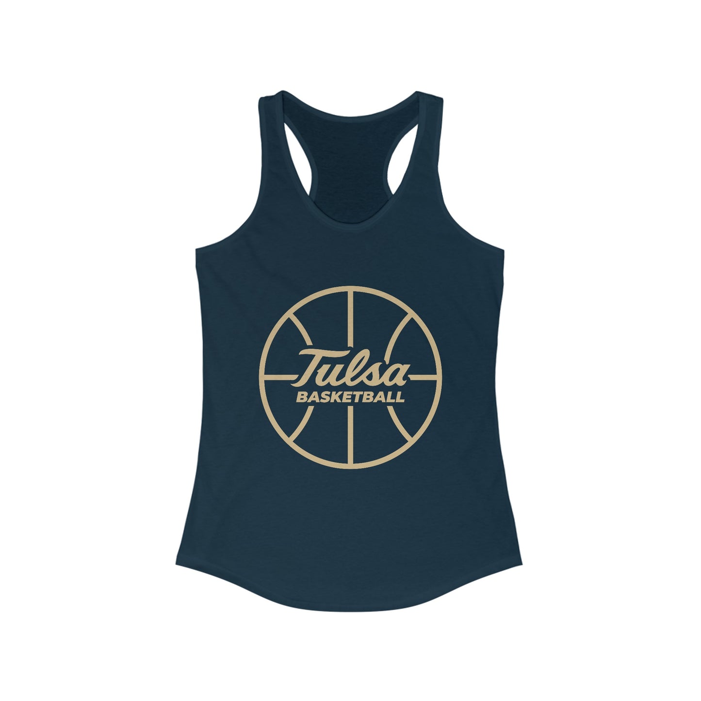 Tulsa Basketball Racerback Tank