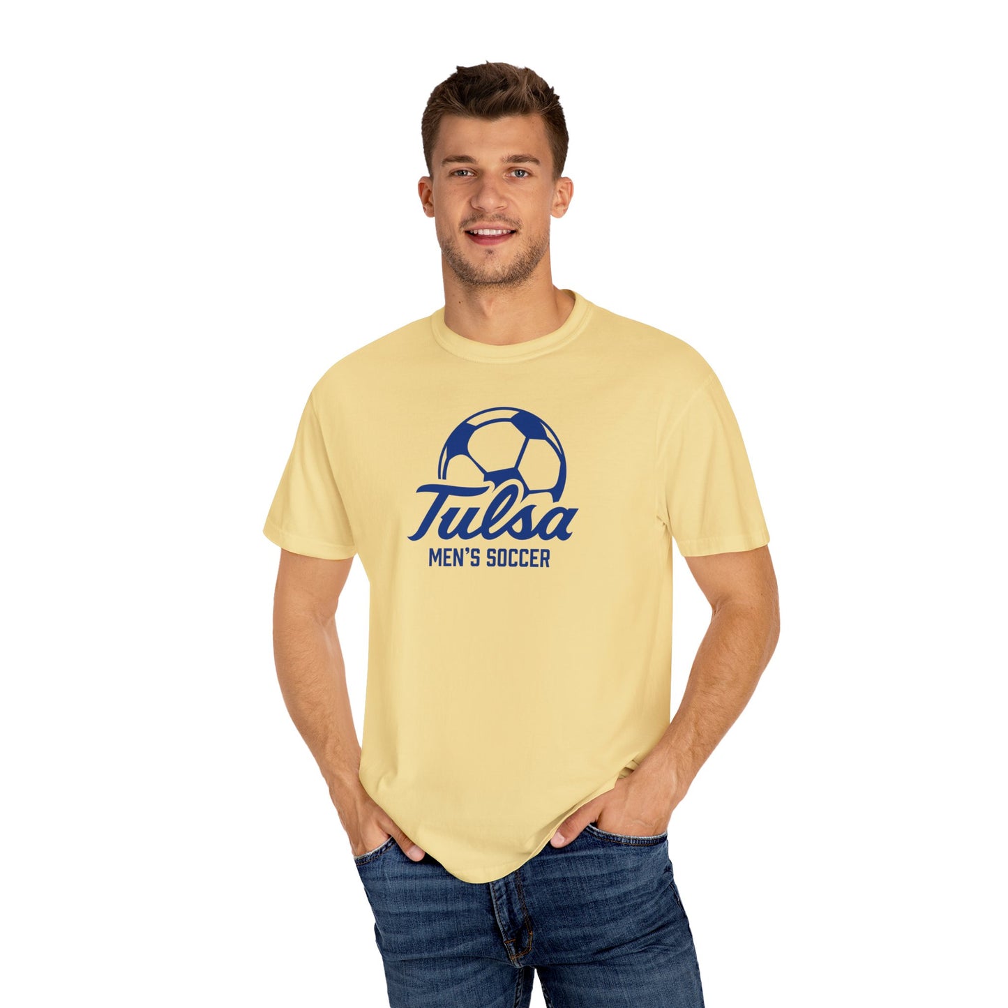 Tulsa Men's Soccer Ball T-shirt