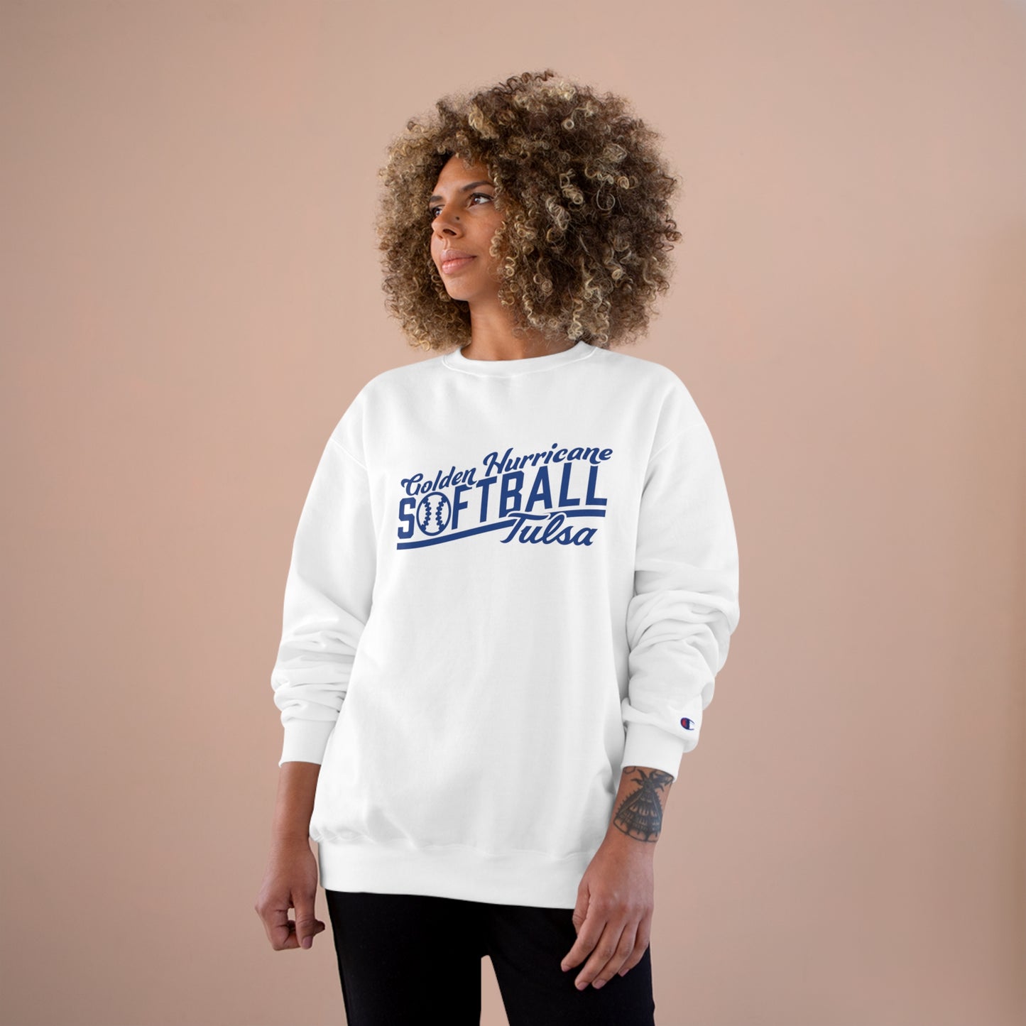 Tulsa Softball Golden Hurricane Crewneck