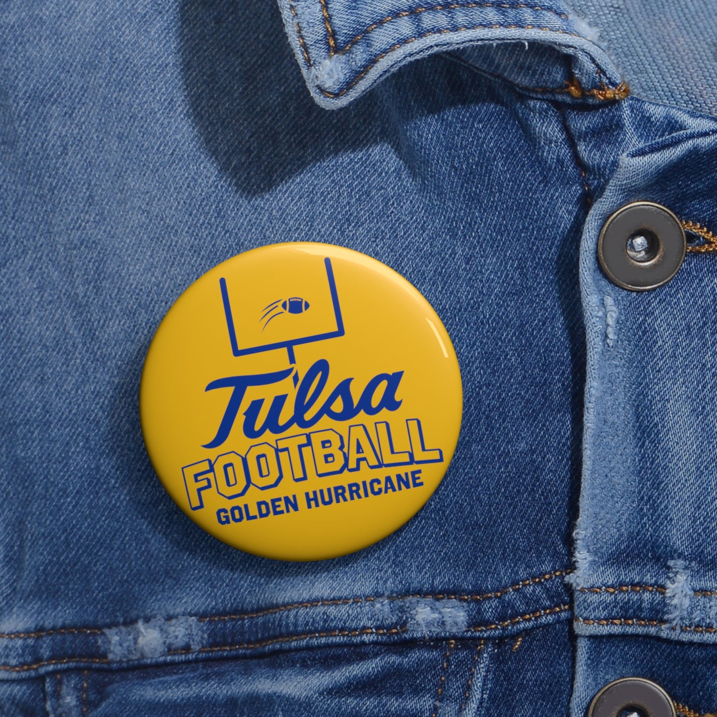 Tulsa Football "It's Good" Pin Button