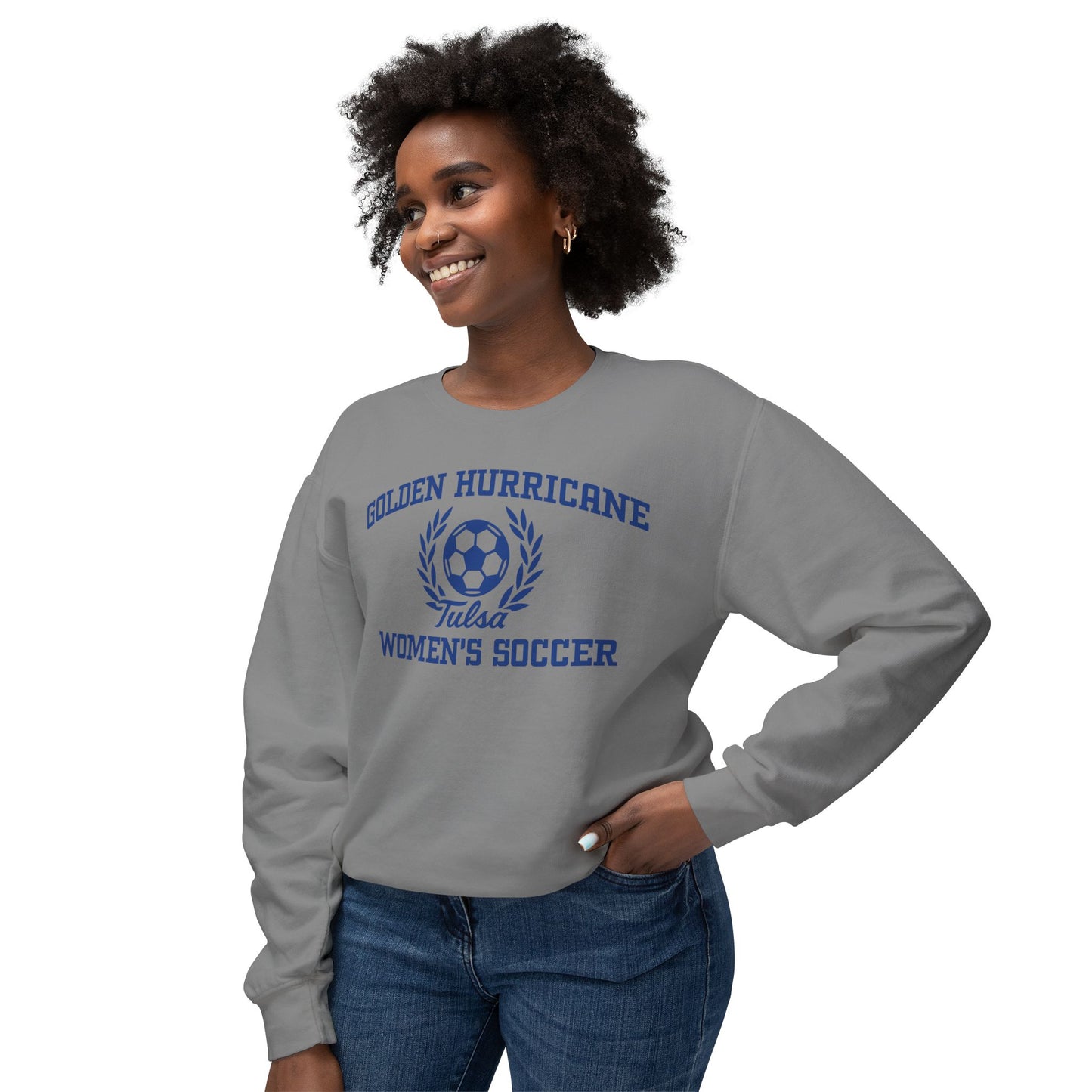 Tulsa Women's Soccer Lightweight Crewneck