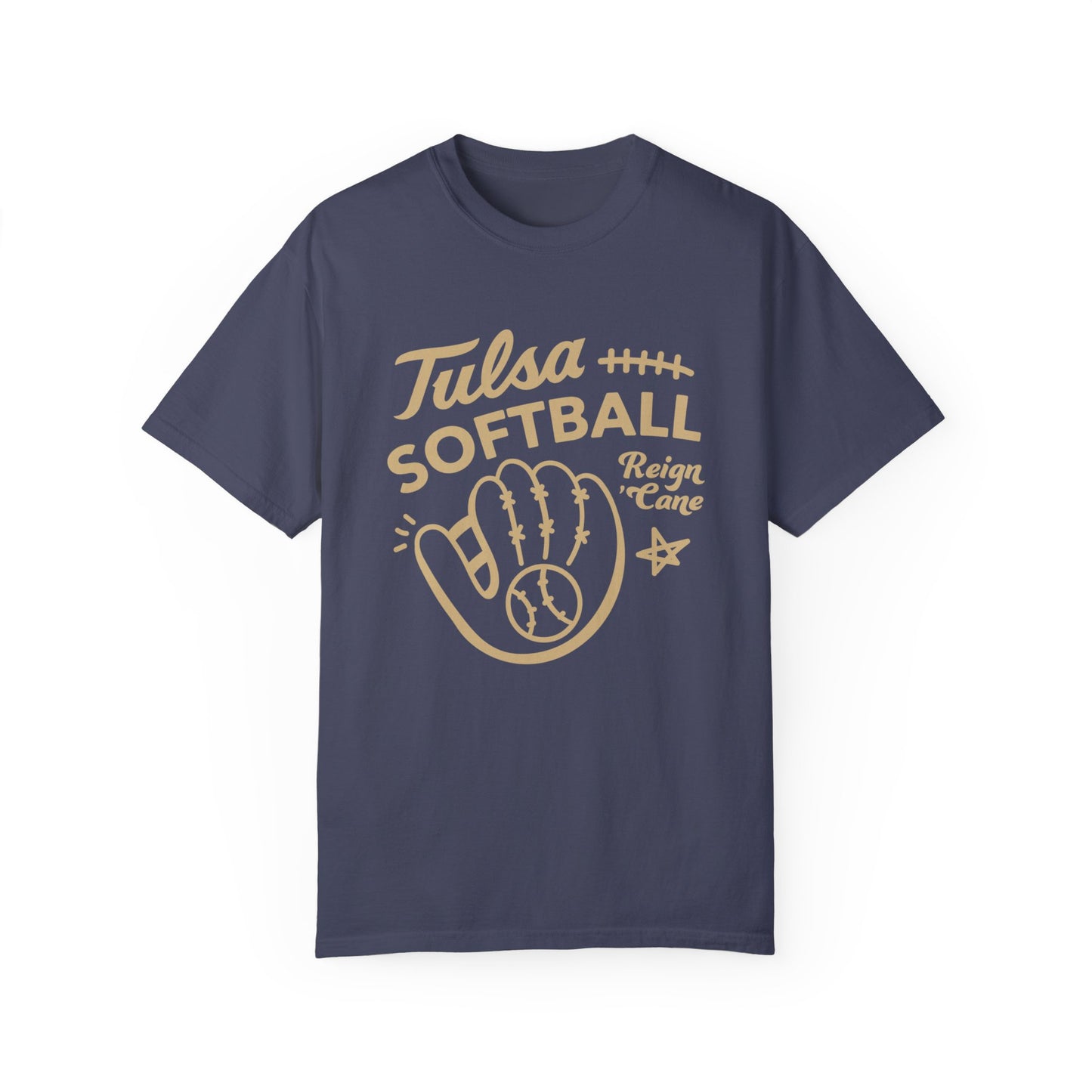 Tulsa Softball Glove T-shirt