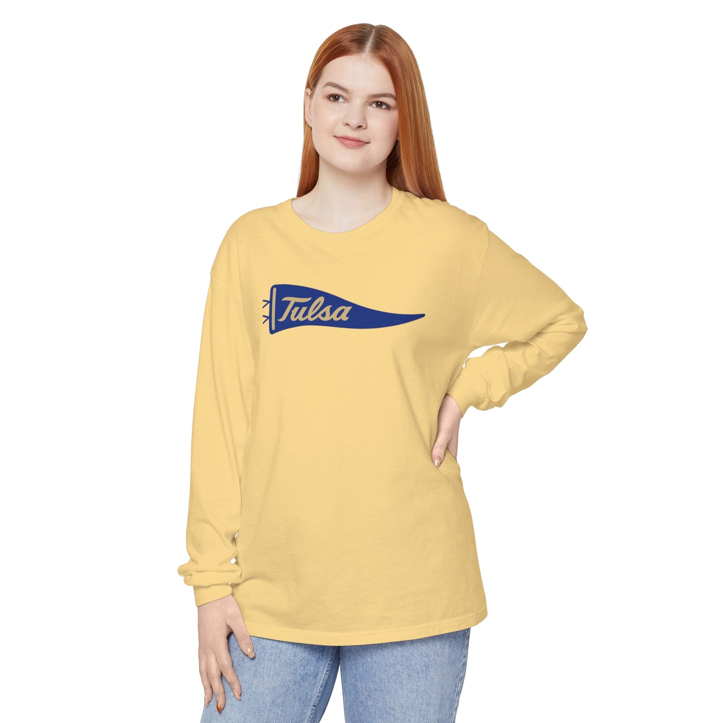 Tulsa Pennant Long Sleeve T-Shirt