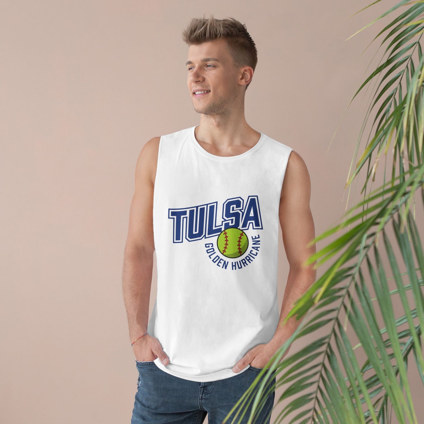 Tulsa Softball Ball Tank Top