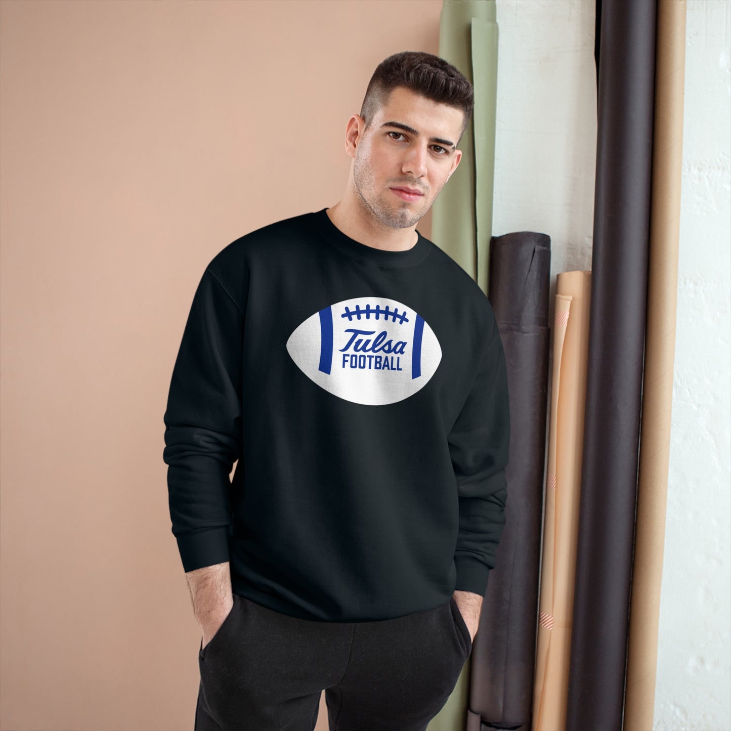 Tulsa Football Simple Crewneck