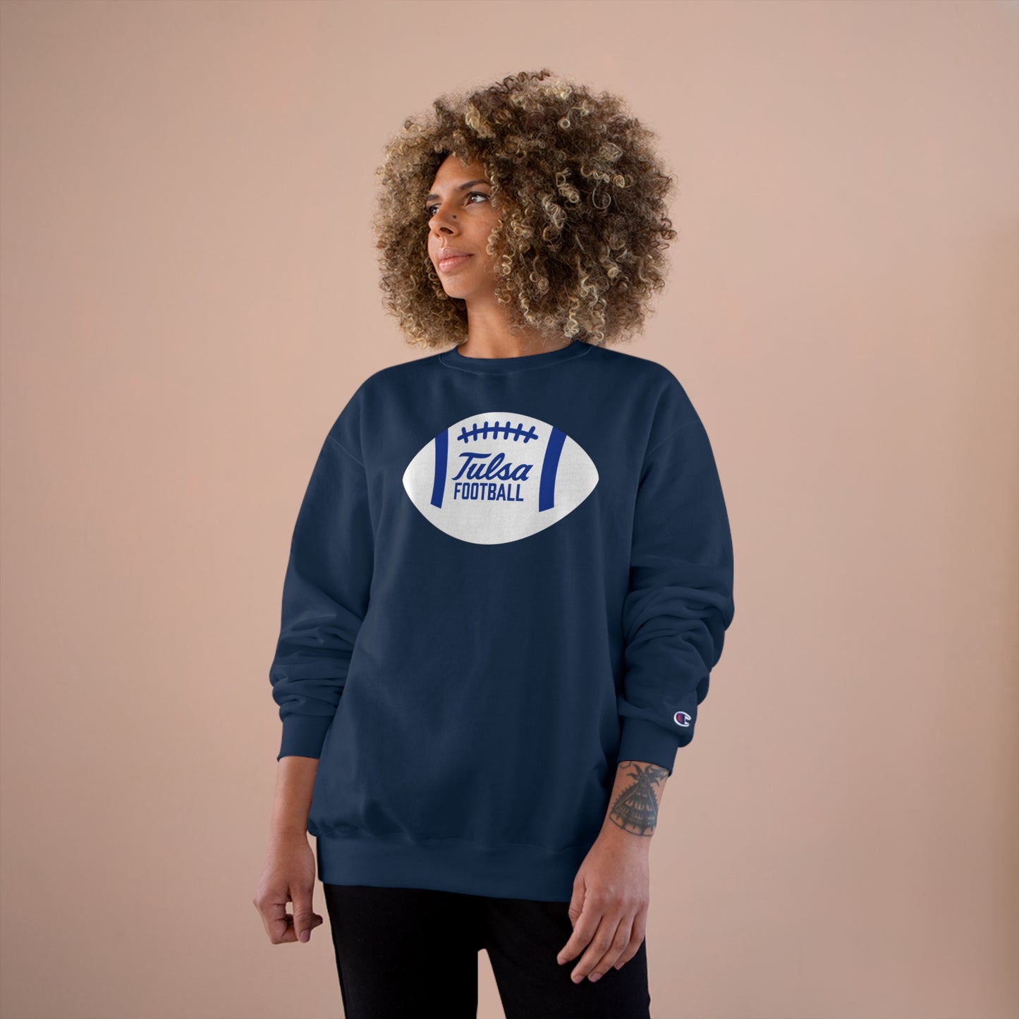 Tulsa Football Simple Crewneck