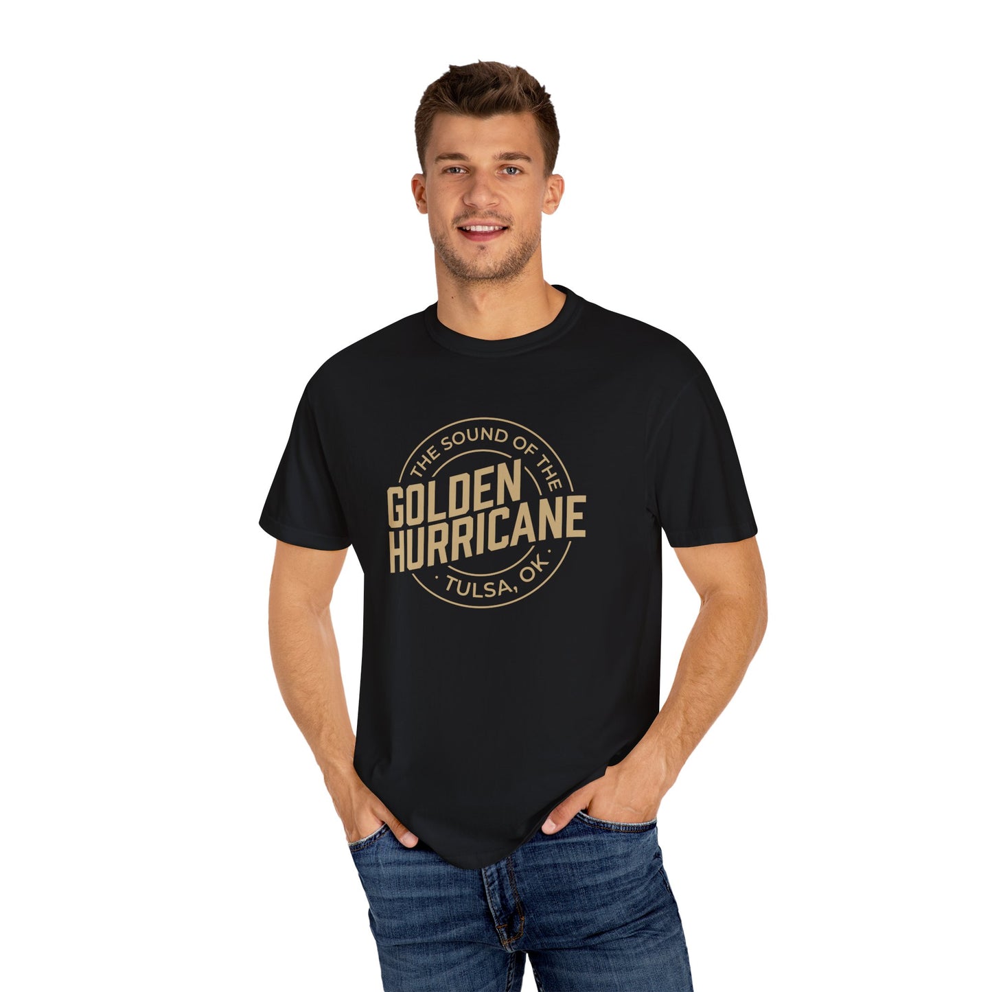 The Sound of the Golden Hurricane Circle T-Shirt