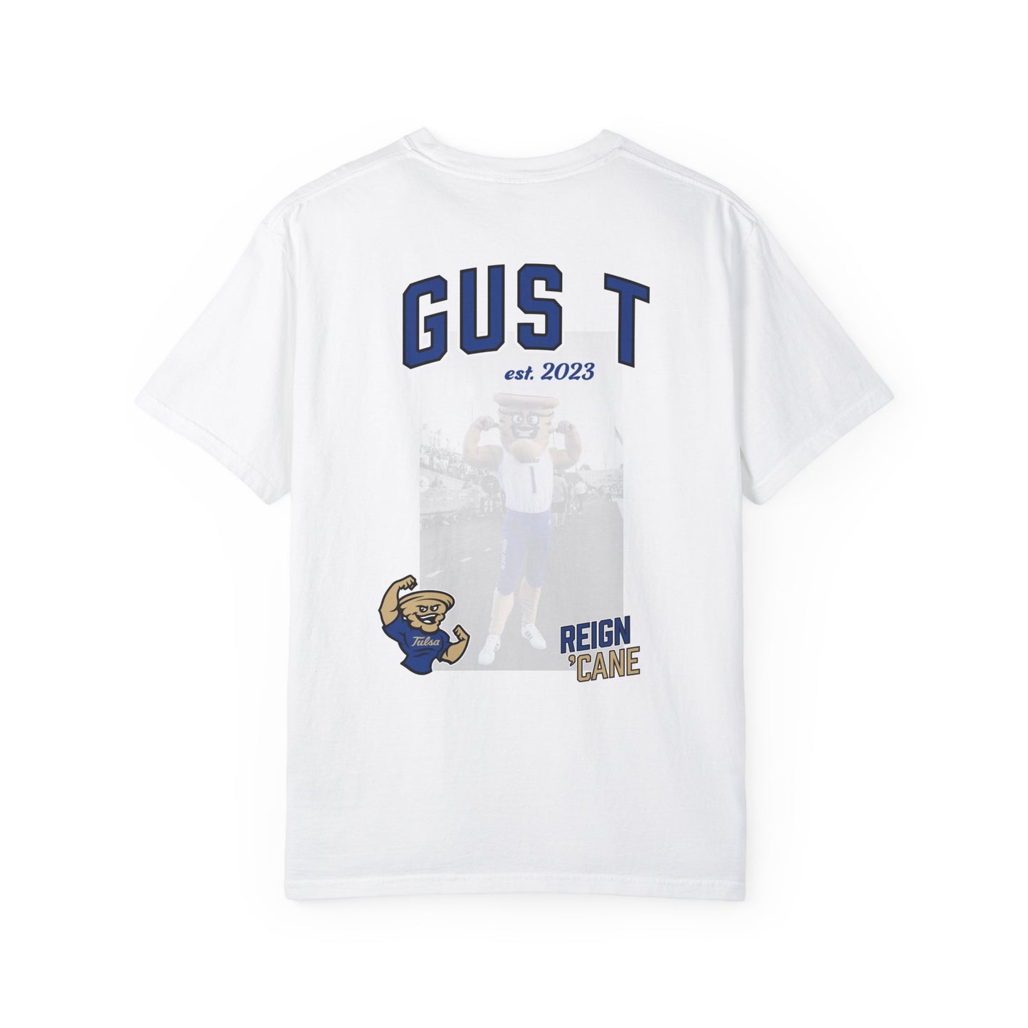 Back Design: Est. 2023 Gus T Mascot T-shirt