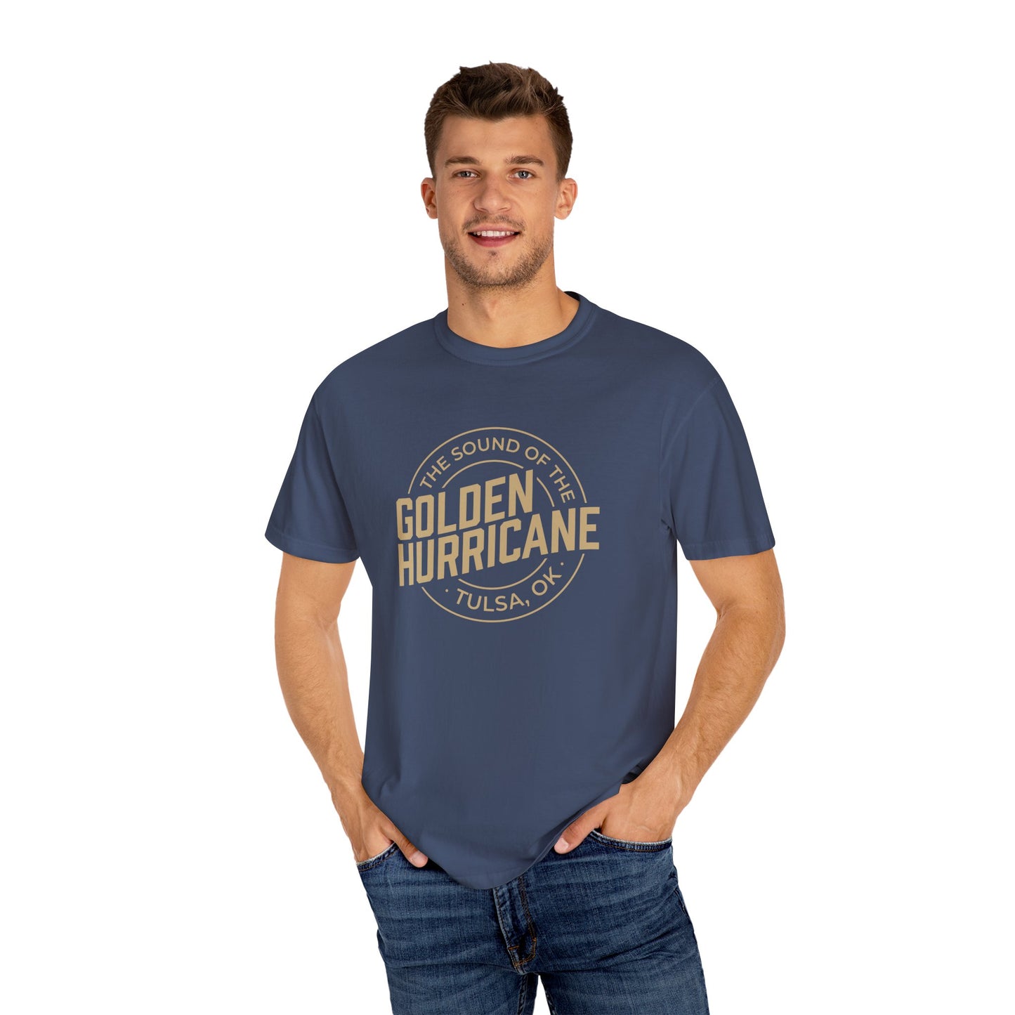 The Sound of the Golden Hurricane Circle T-Shirt