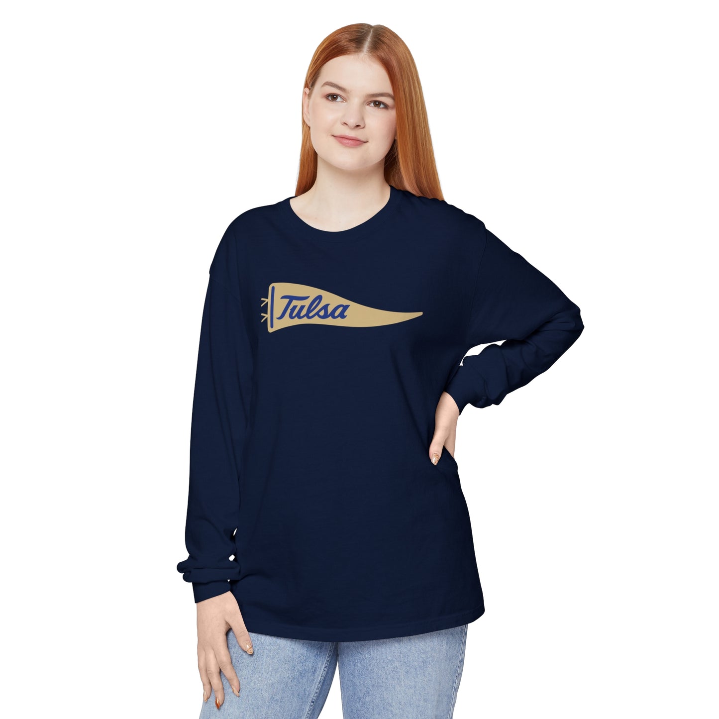 Tulsa Pennant Long Sleeve T-Shirt