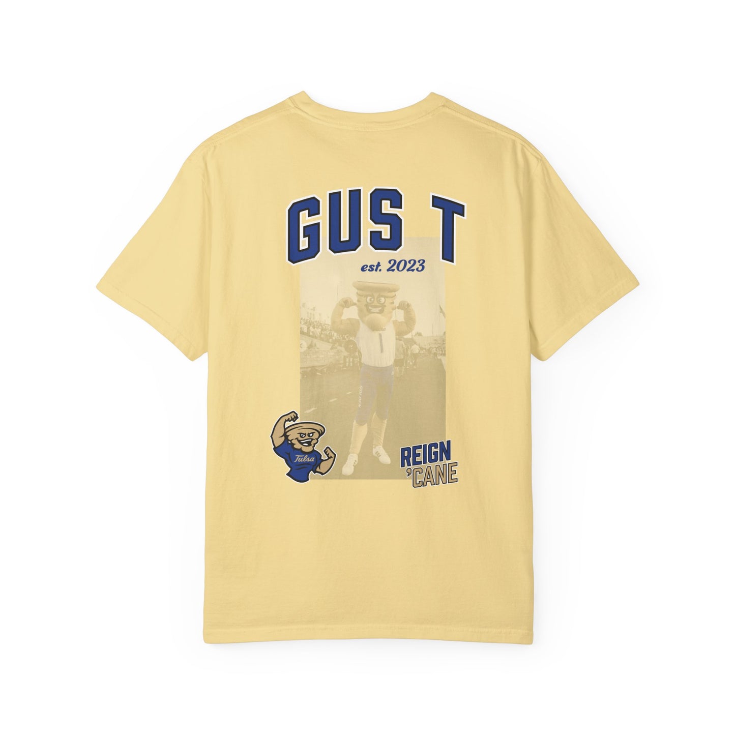 Back Design: Est. 2023 Gus T Mascot T-shirt