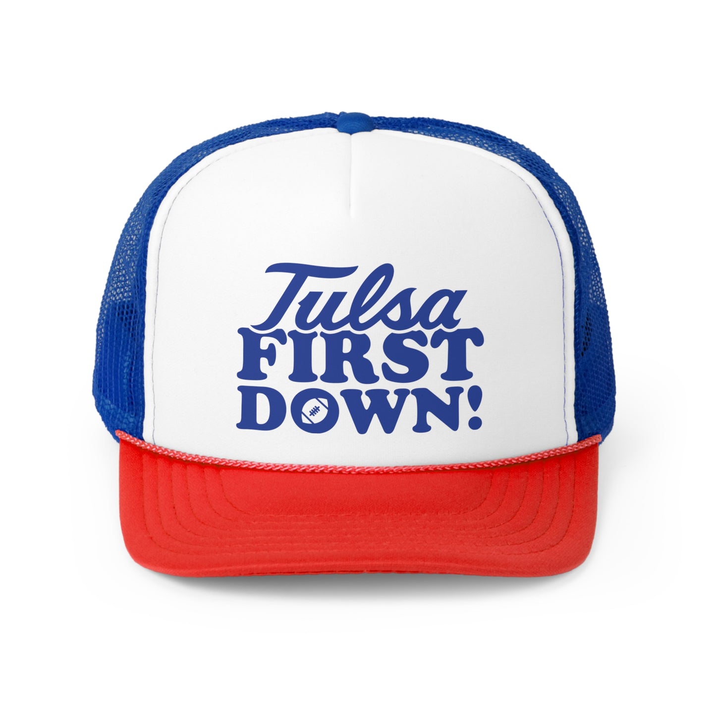 Tulsa First Down Trucker Cap