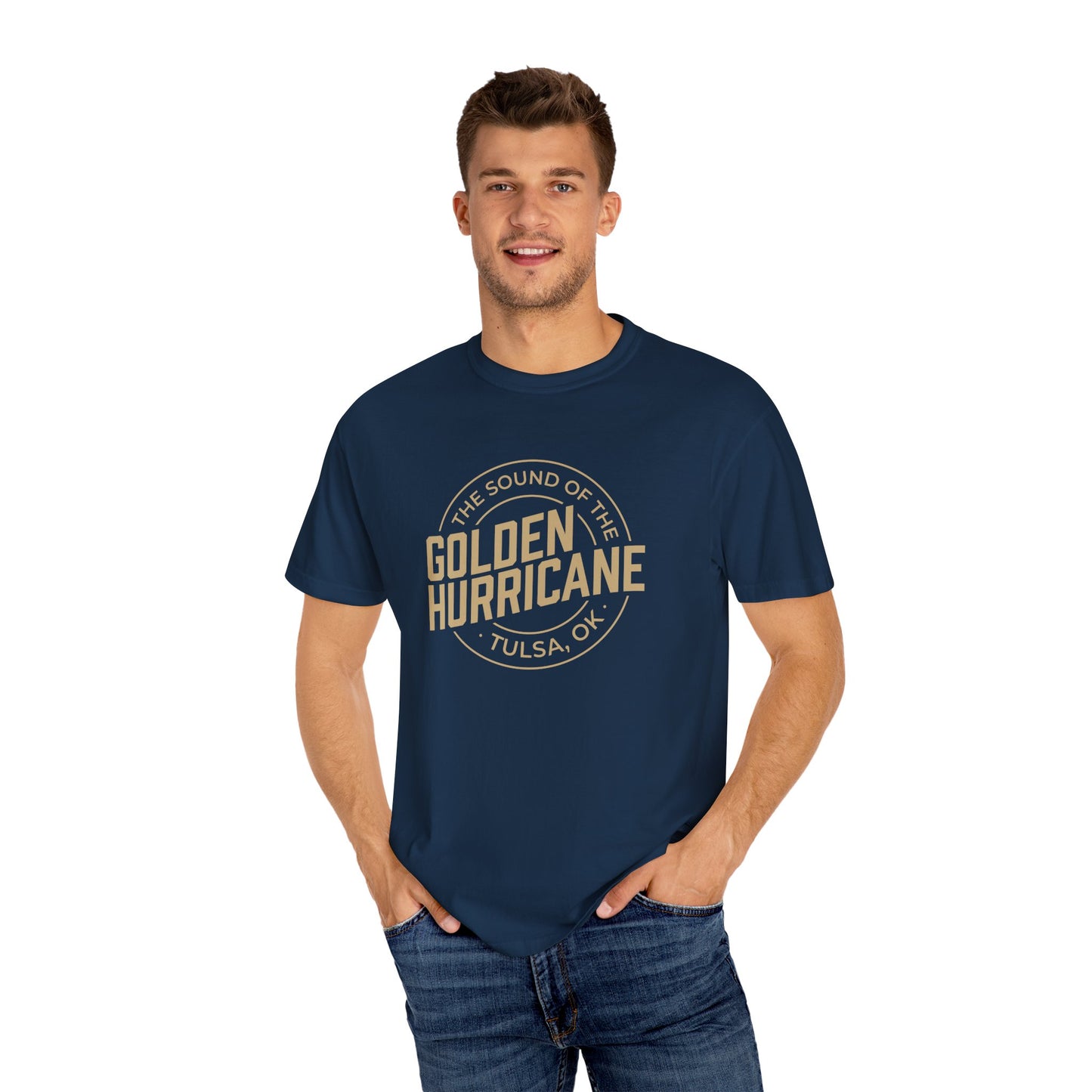 The Sound of the Golden Hurricane Circle T-Shirt