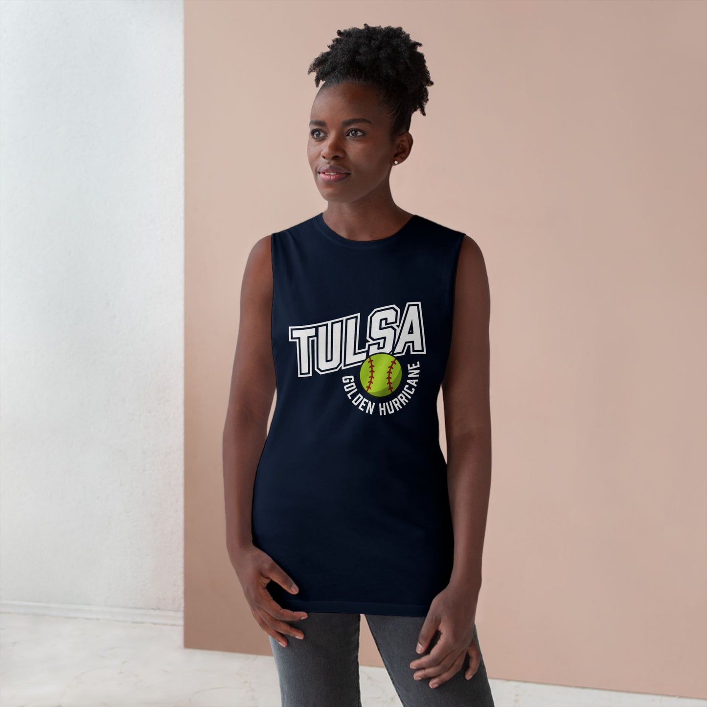 Tulsa Softball Ball Tank Top