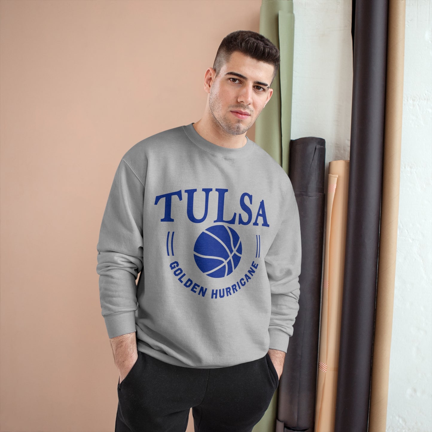 Tulsa Basketball Vintage Crewneck