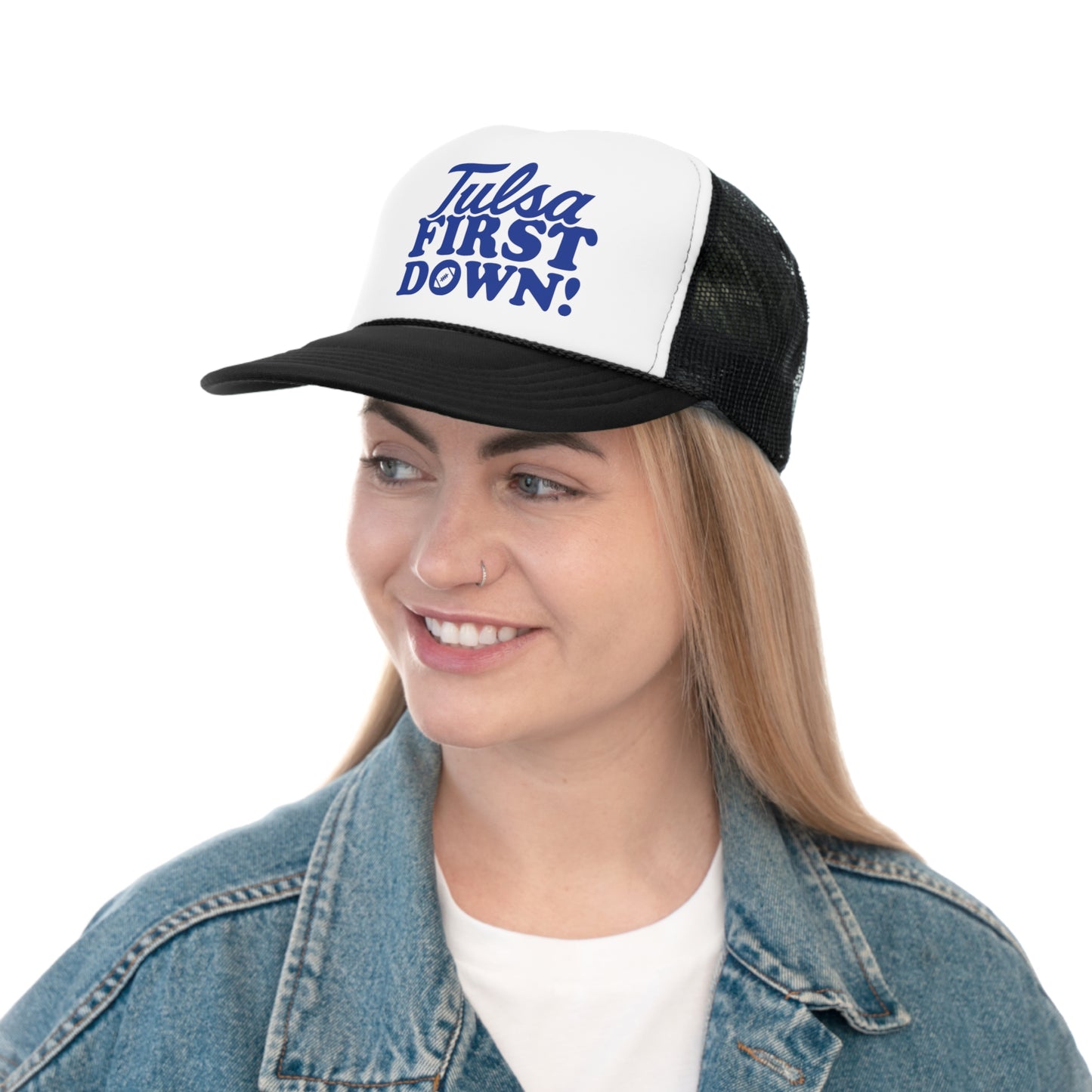 Tulsa First Down Trucker Cap