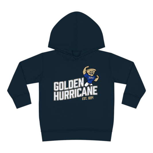 Gus T Golden Hurricane Toddler Hoodie