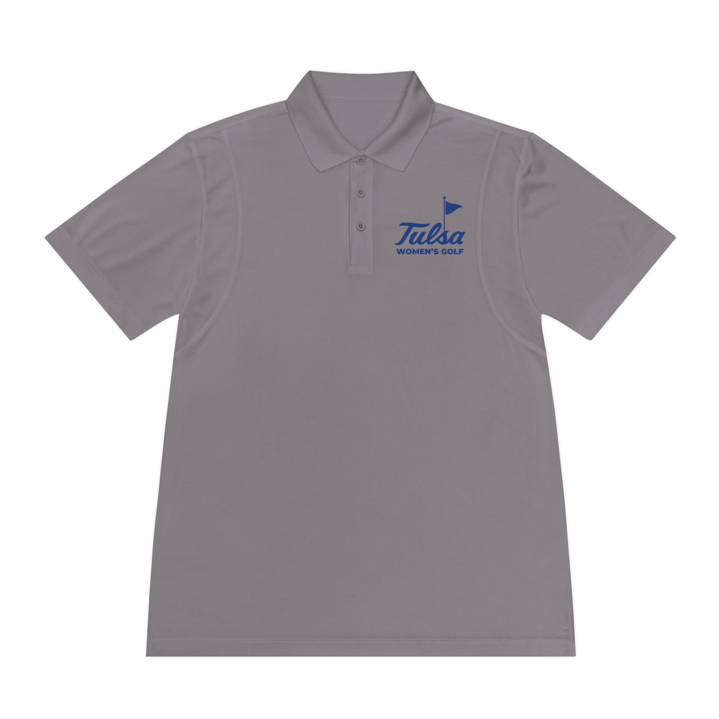 Tulsa Women's Golf Script Sport Polo