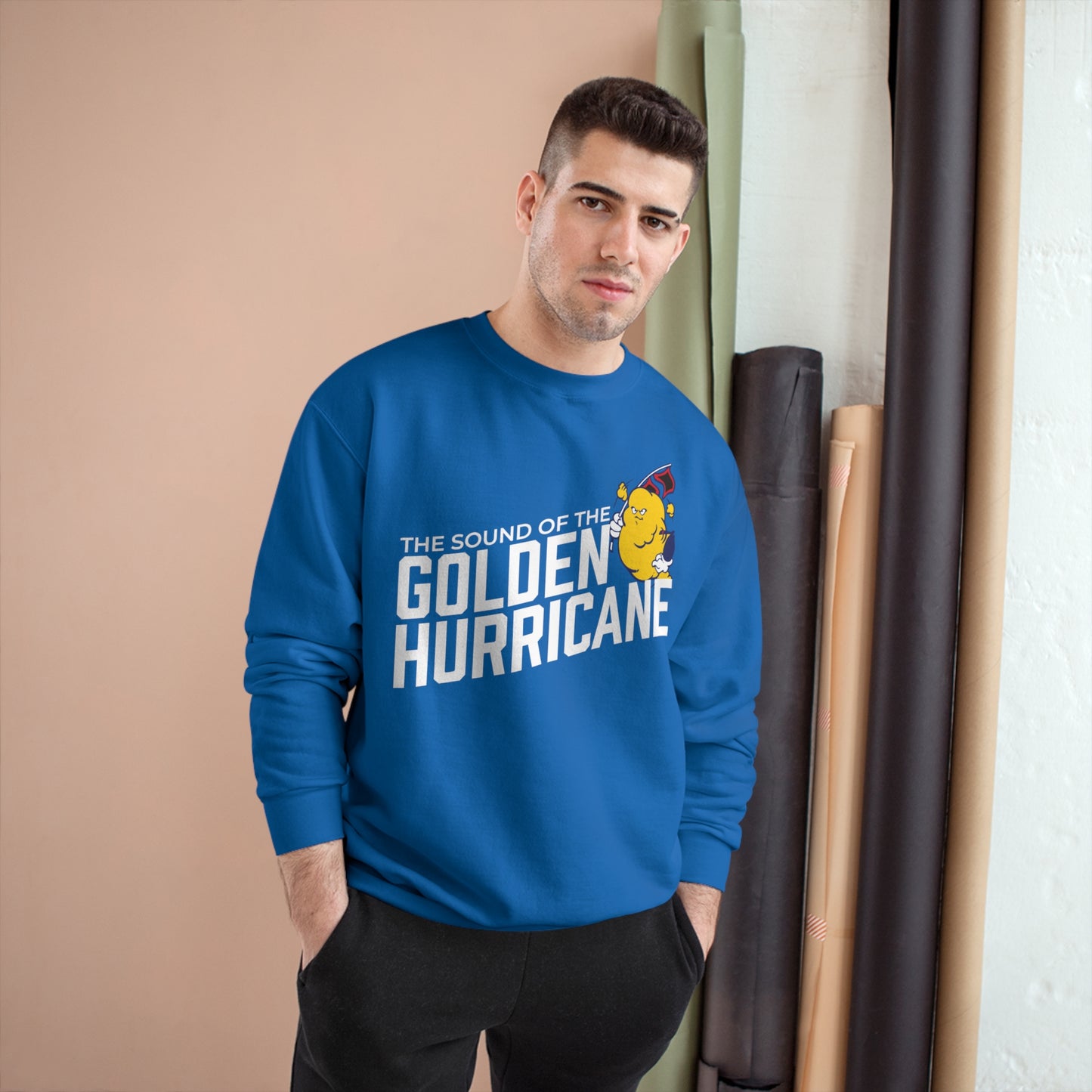 The Sound of Golden Hurricane Crewneck