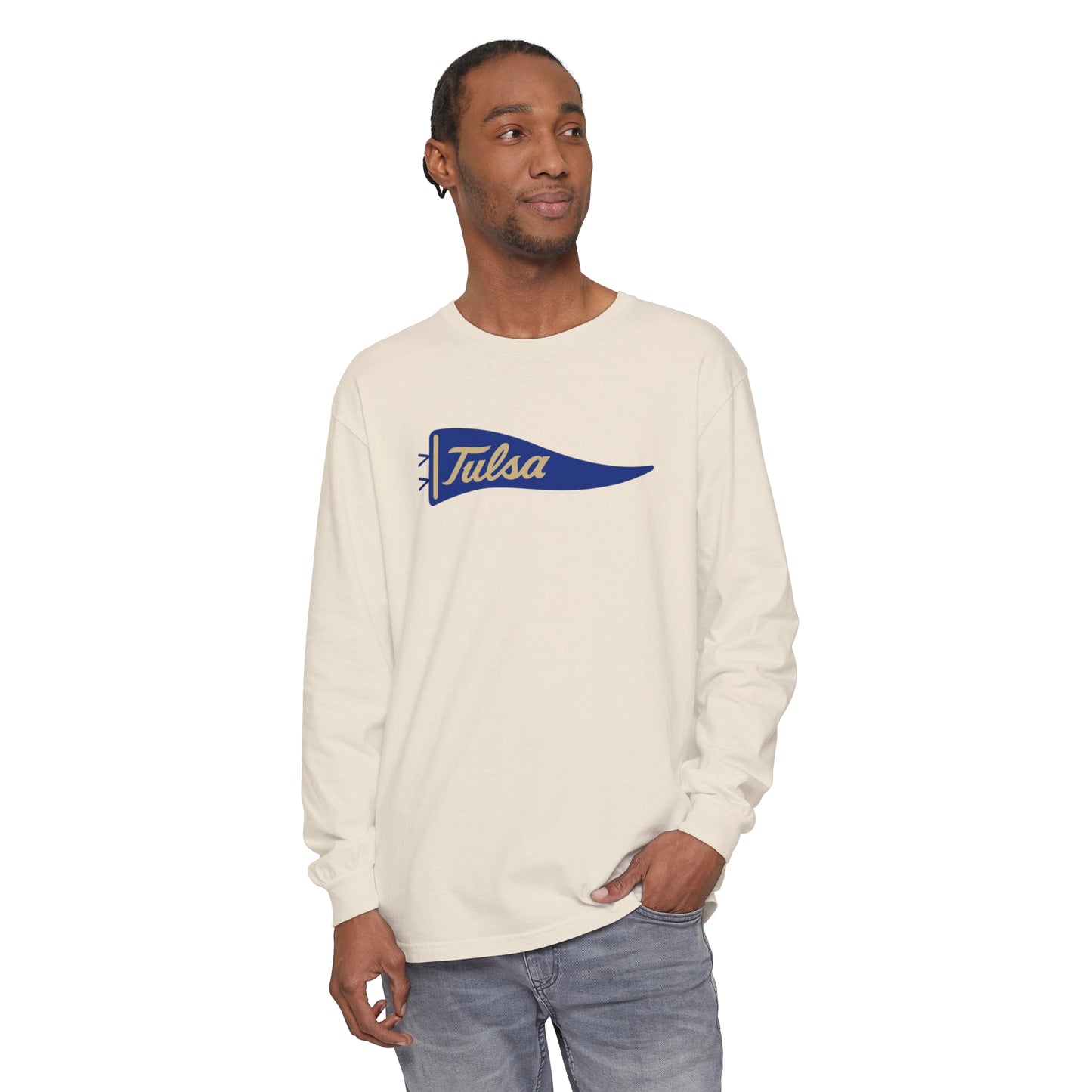 Tulsa Pennant Long Sleeve T-Shirt