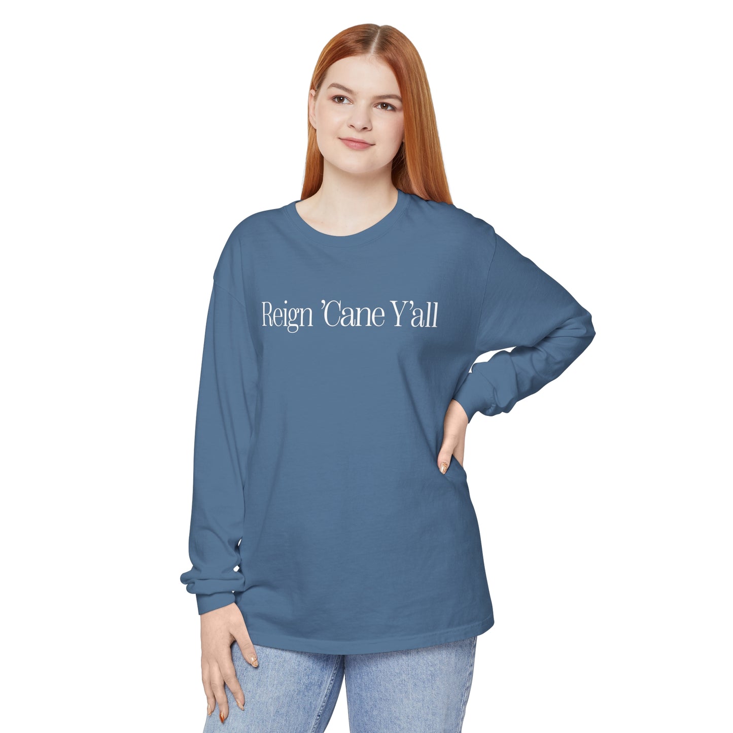 Reign 'Cane Y'all Long Sleeve T-Shirt