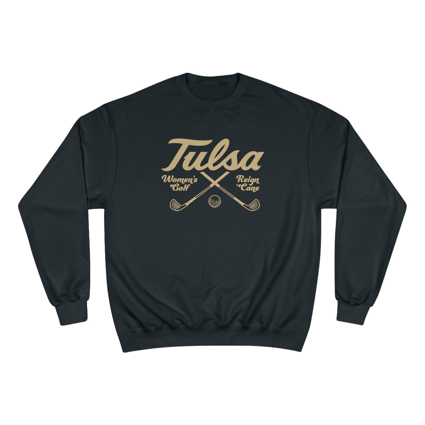 Tulsa Script Golf Clubs Sweatshirt