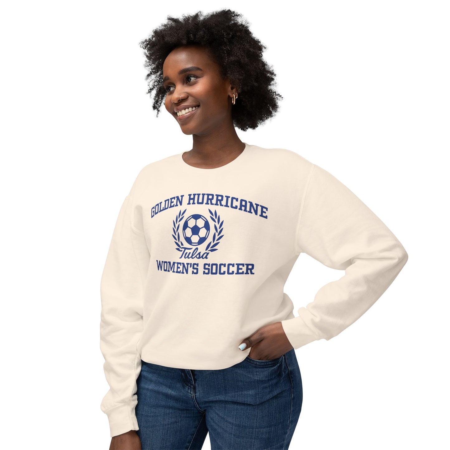 Tulsa Women's Soccer Lightweight Crewneck