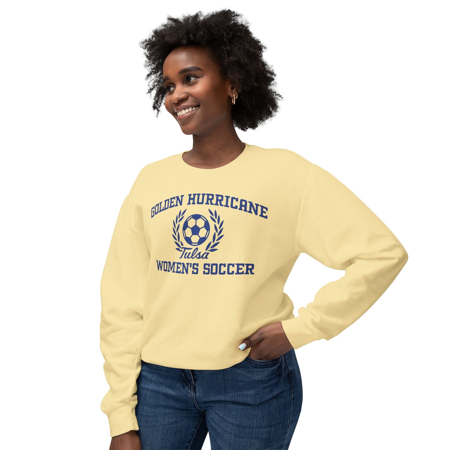 Tulsa Women's Soccer Lightweight Crewneck