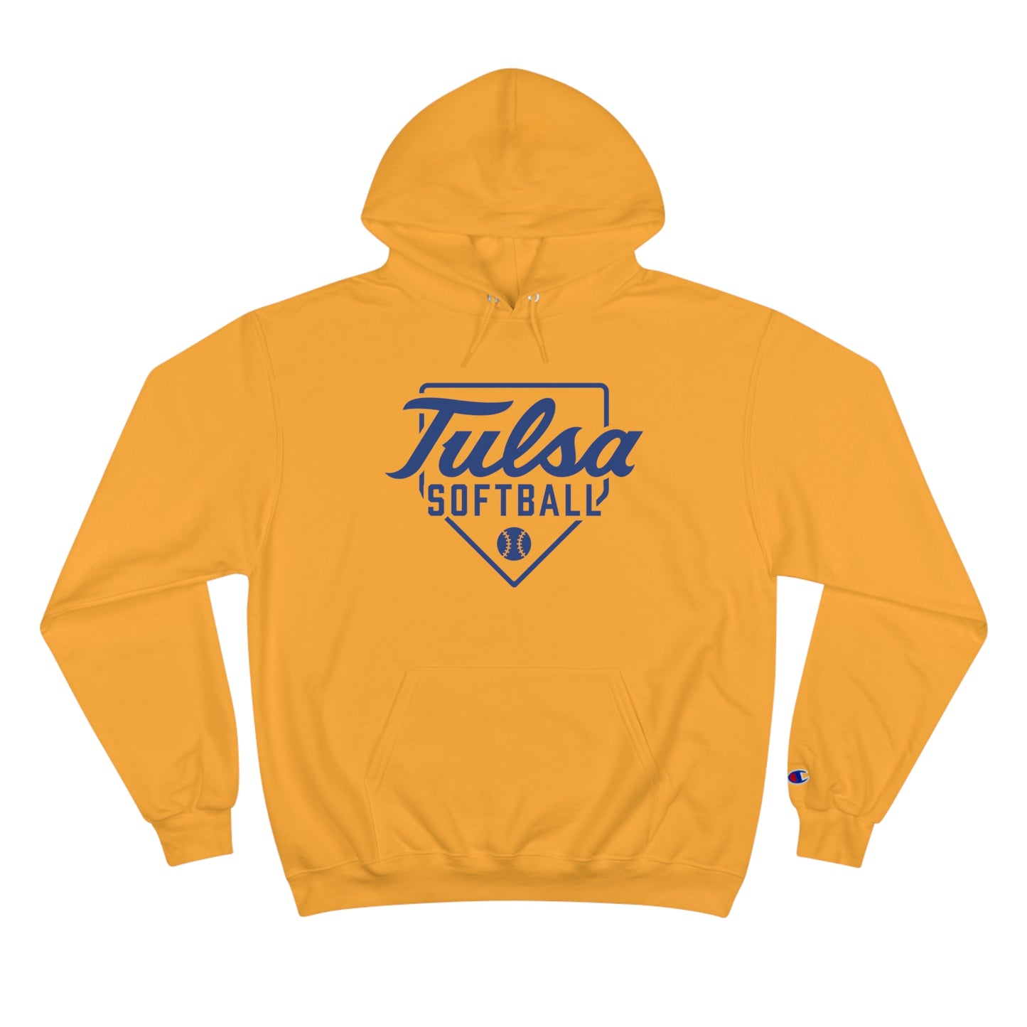 Tulsa Softball Home Plate Hoodie