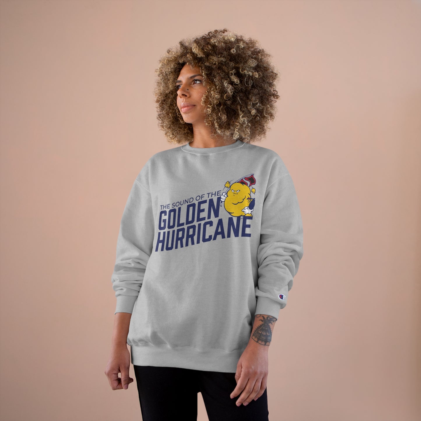 The Sound of Golden Hurricane Crewneck