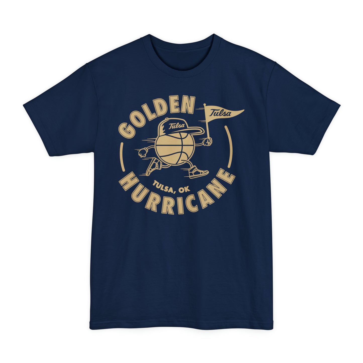 Golden Hurricane Basketball Tall T-Shirt