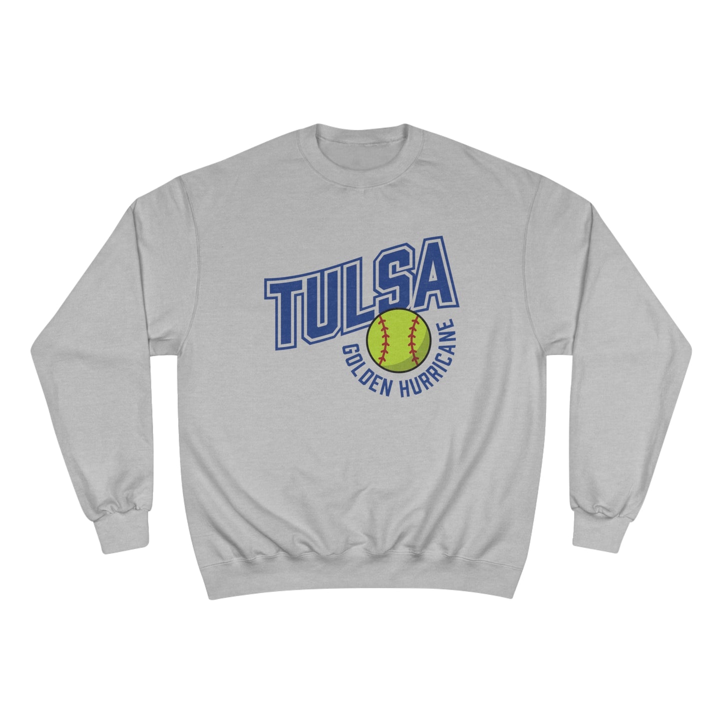 Tulsa Softball Ball Crewneck