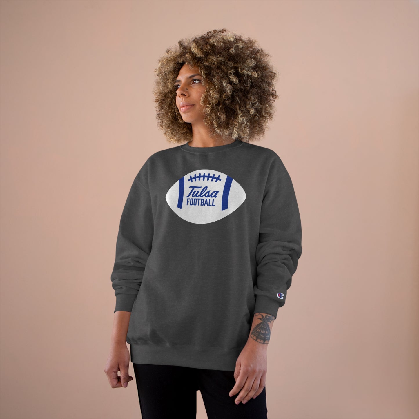 Tulsa Football Simple Crewneck