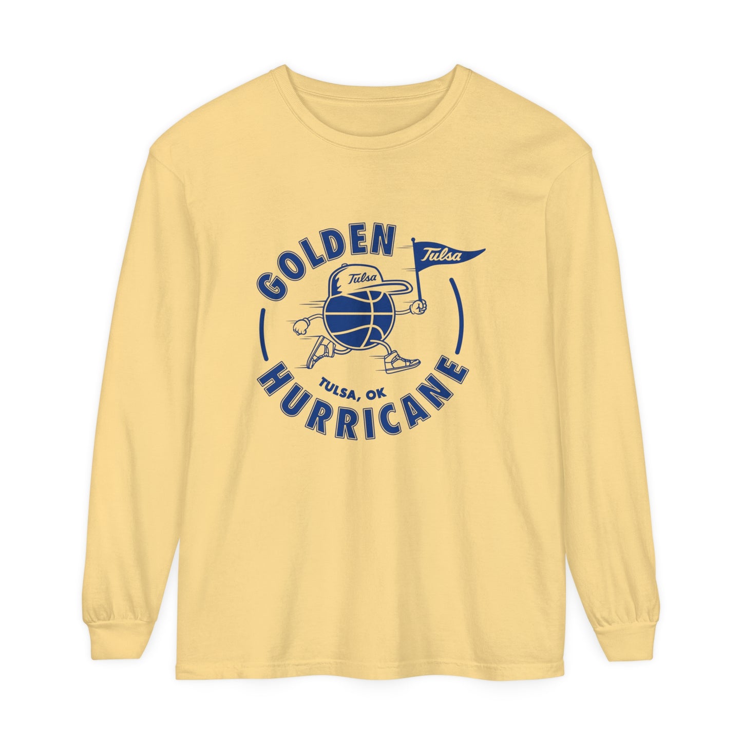 Golden Hurricane Basketball Long Sleeve T-Shirt