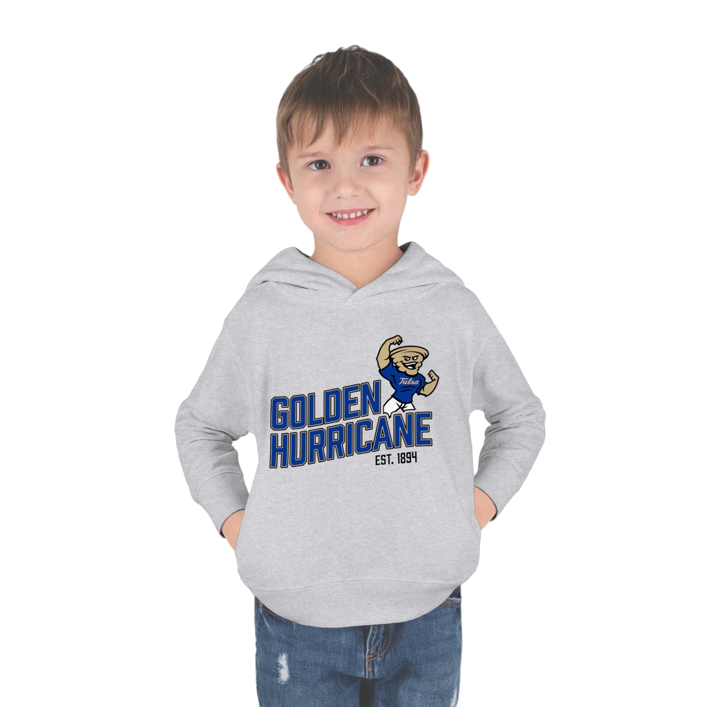 Gus T Golden Hurricane Toddler Hoodie