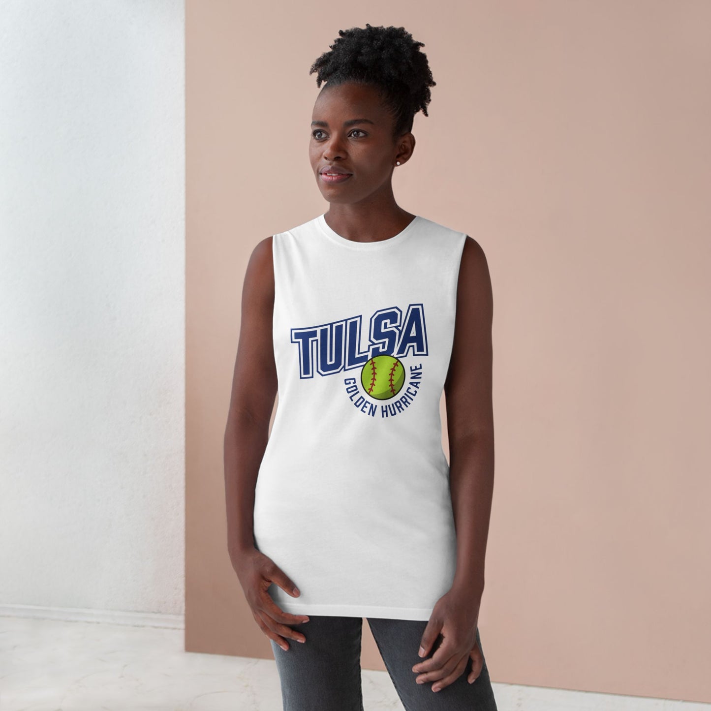 Tulsa Softball Ball Tank Top