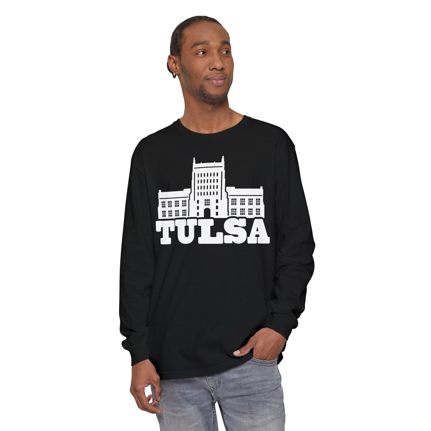 McFarlin Library Long Sleeve T-Shirt