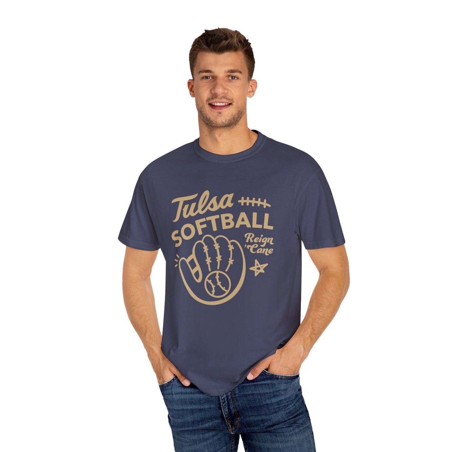 Tulsa Softball Glove T-shirt