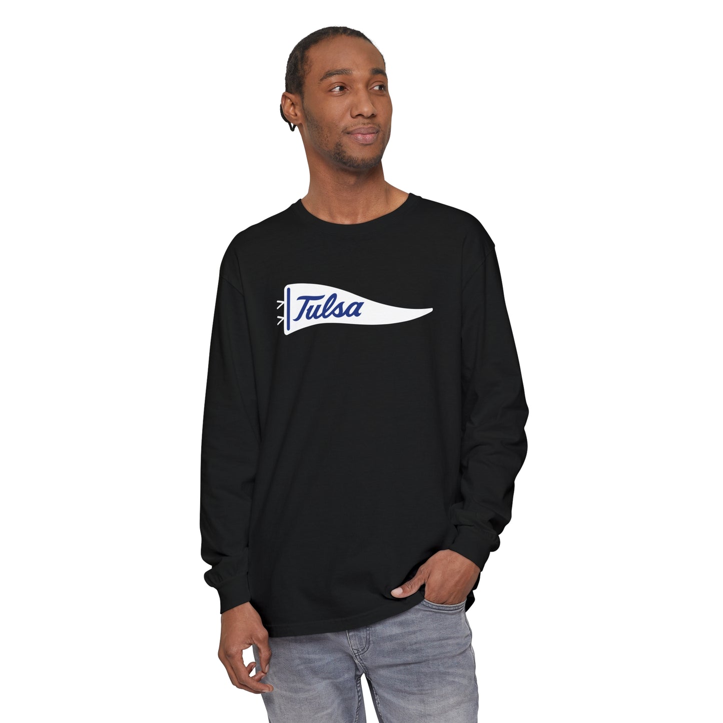 Tulsa Pennant Long Sleeve T-Shirt