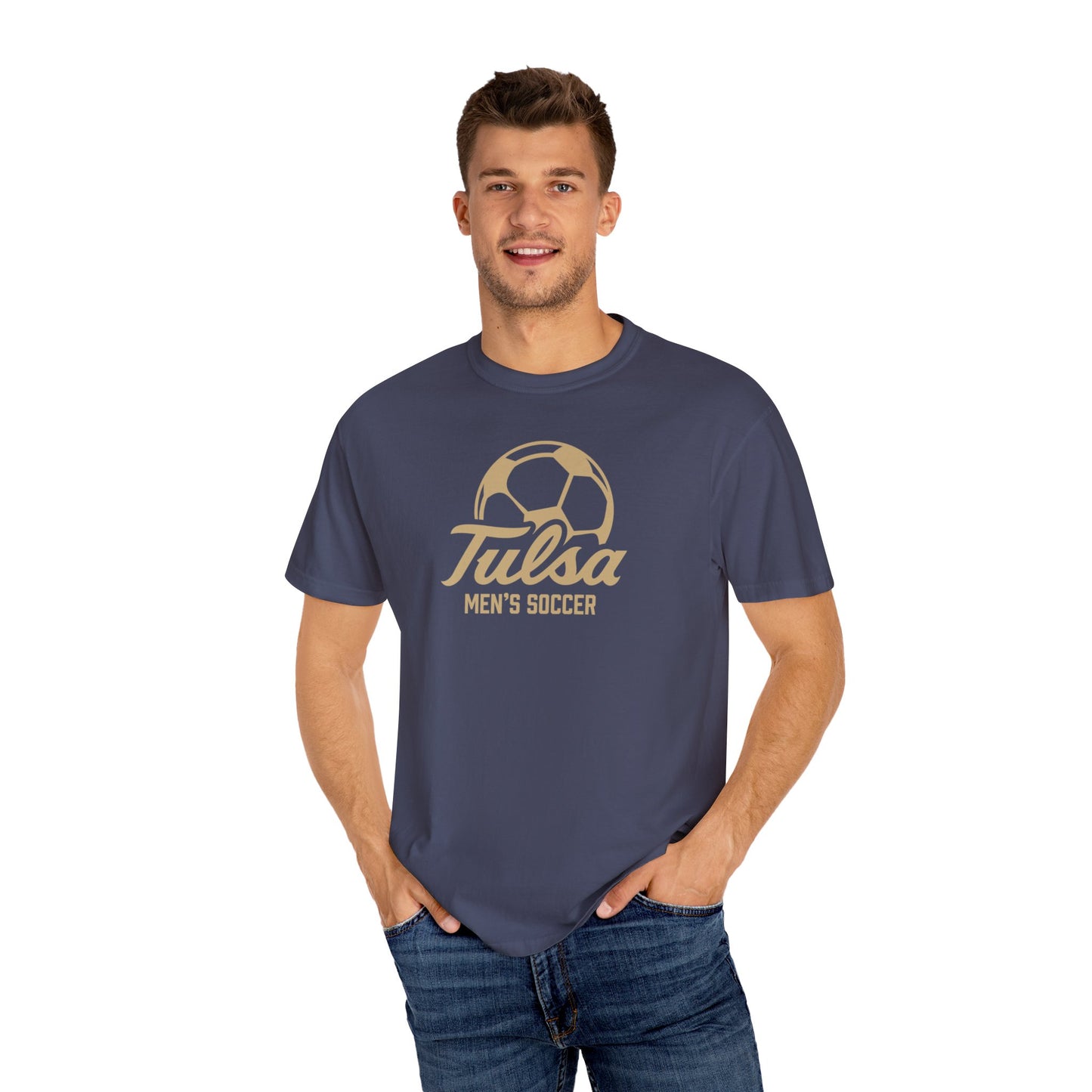 Tulsa Men's Soccer Ball T-shirt