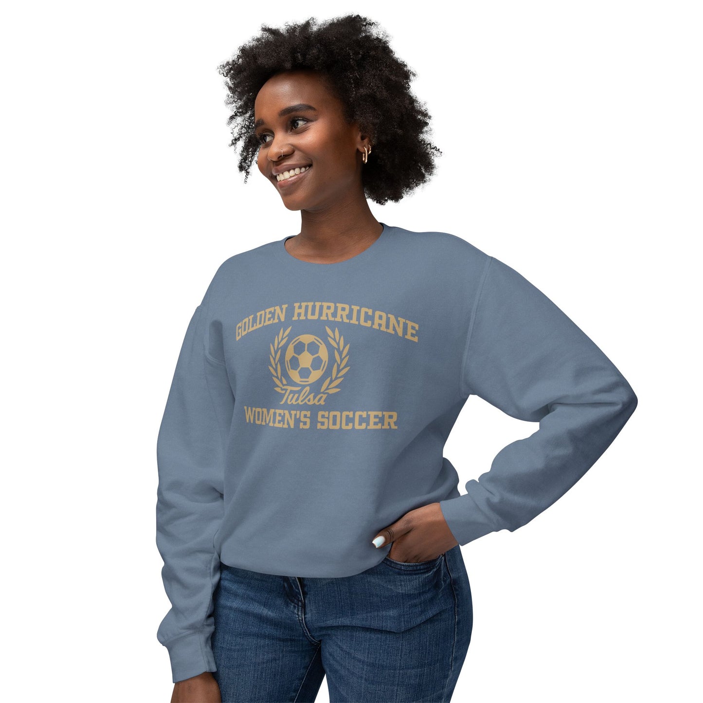 Tulsa Women's Soccer Lightweight Crewneck