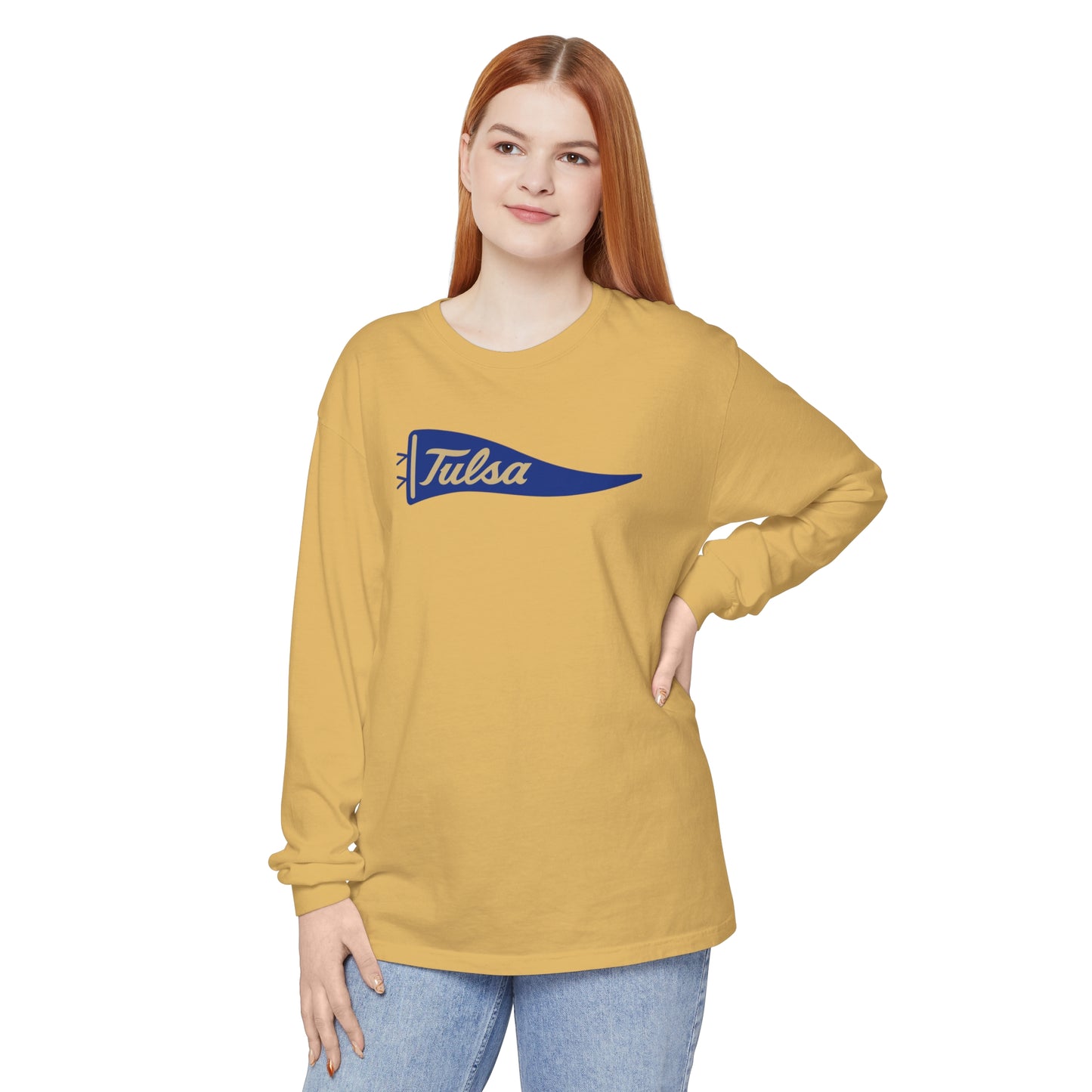 Tulsa Pennant Long Sleeve T-Shirt