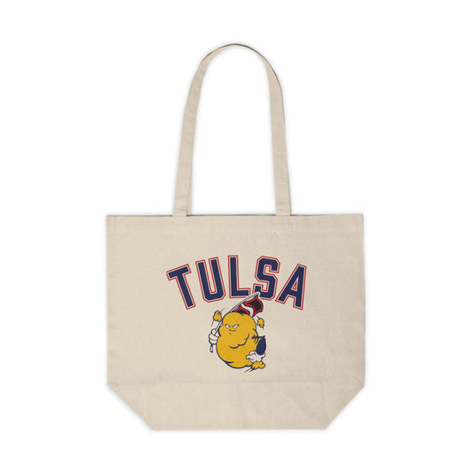 Tulsa Huffy Canvas Shopping Tote