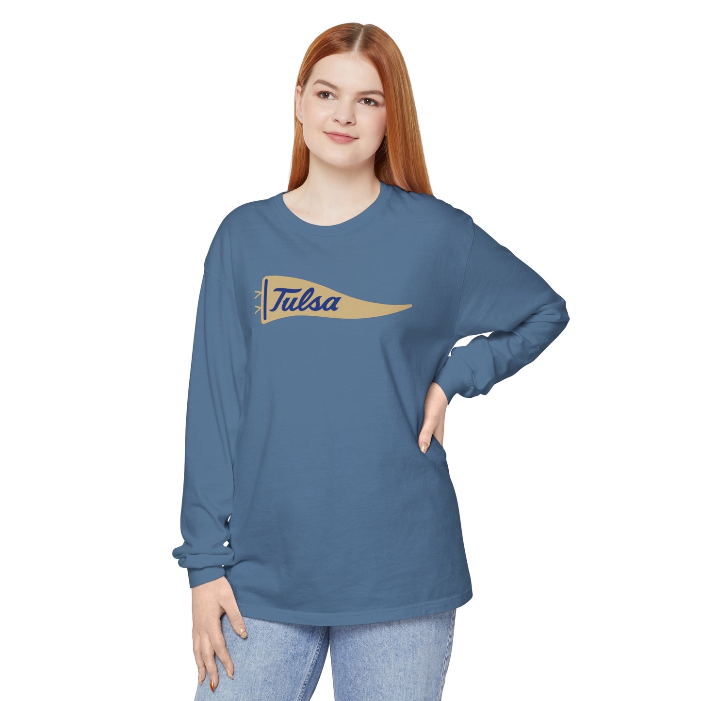 Tulsa Pennant Long Sleeve T-Shirt