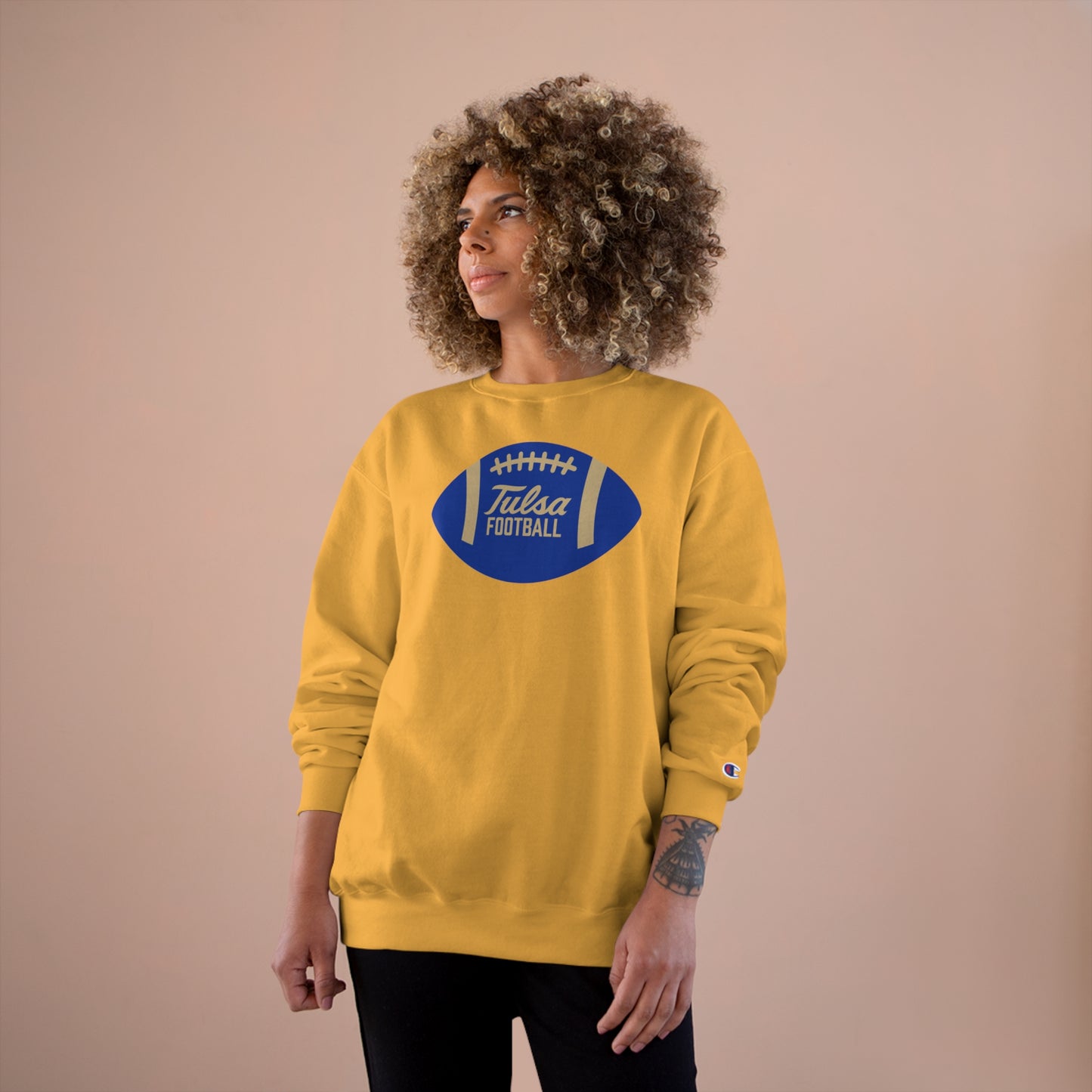 Tulsa Football Simple Crewneck