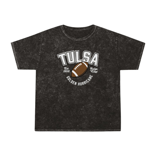 Tulsa Football Vintage Mineral Wash T-Shirt